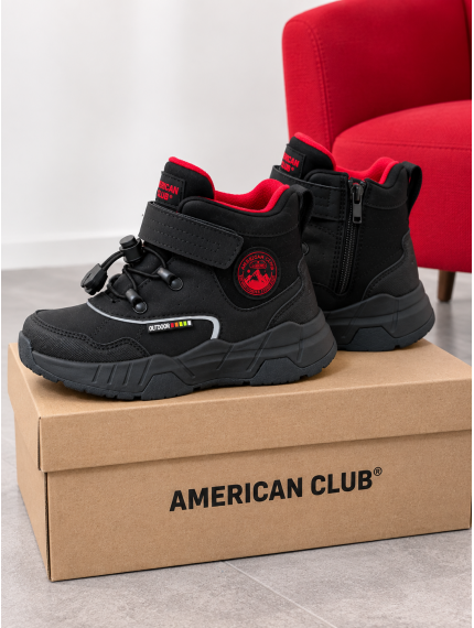 ДИТЯЧІ ЧЕРЕВИКИ AMERICAN CLUB НА ФЛІСІ УНІВЕРСАЛЬНІ